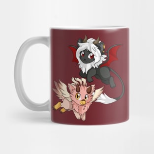 Chibi Razi and Cesi Mug